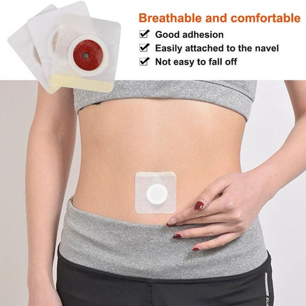 30pcs/Box Premium Slimming Patch Belly Button Stickers for Weight Loss & Detox – Advanced Fat Burning Adhesive Pads for Belly, Waist & Thighs – Natural Herbal Formula with Green Tea & Garcinia Cambogia – Lazy People Easy Weight Loss Solution